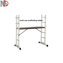 2020 new mini scaffolding ladders aluminium 2*6 steps Flexible with EN131